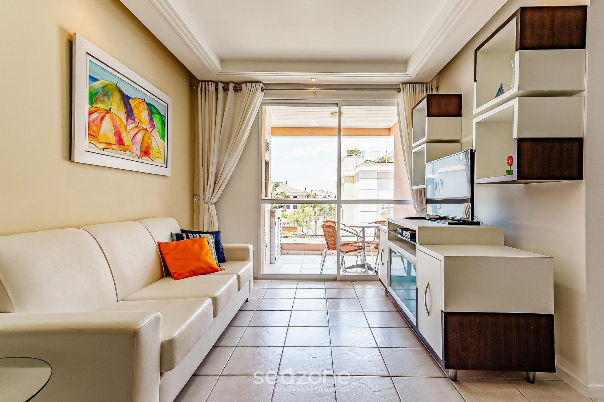 Apartamento confortável a 50m da praia RVG208 Florianópolis Exterior foto