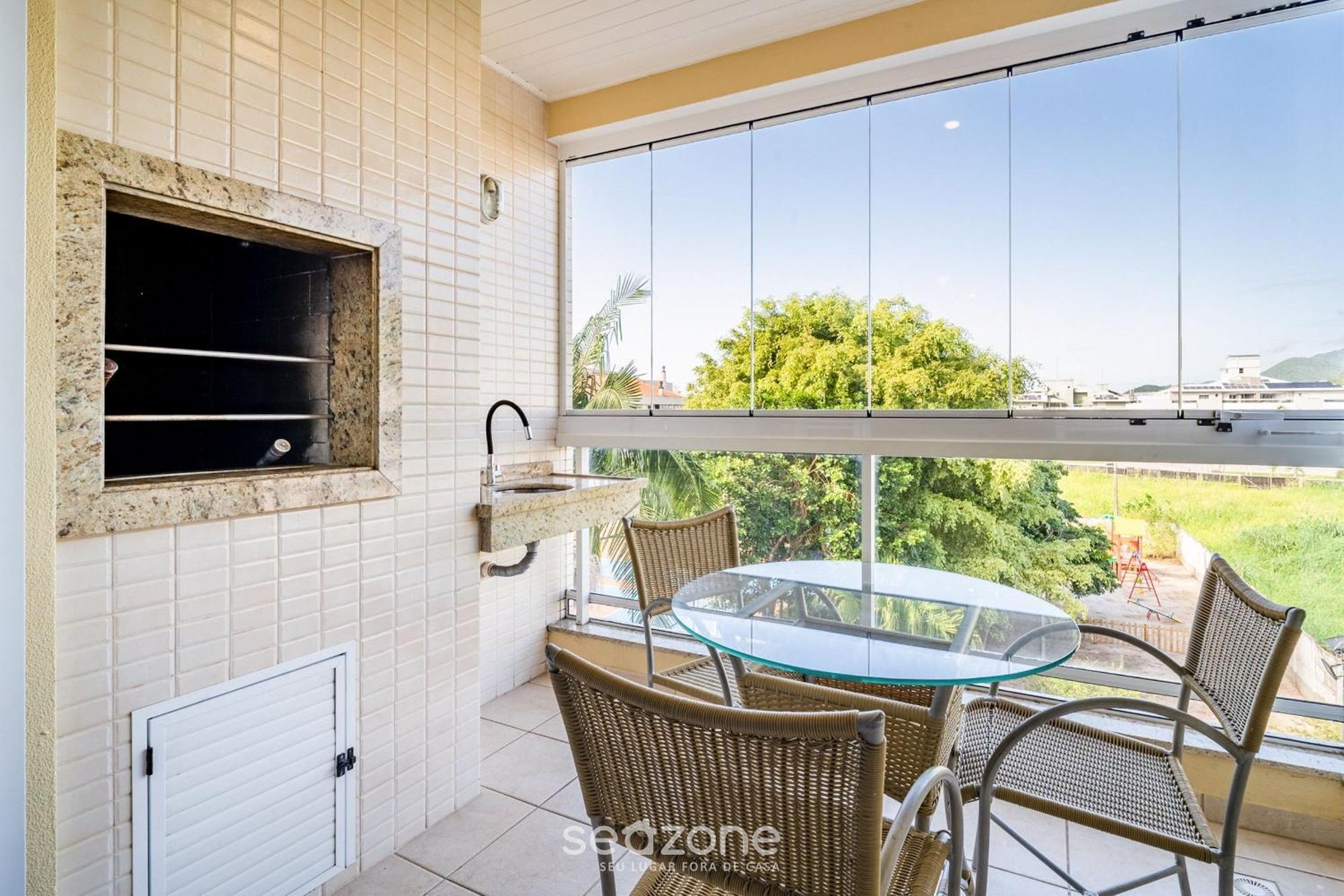 Apartamento confortável a 50m da praia RVG208 Florianópolis Exterior foto